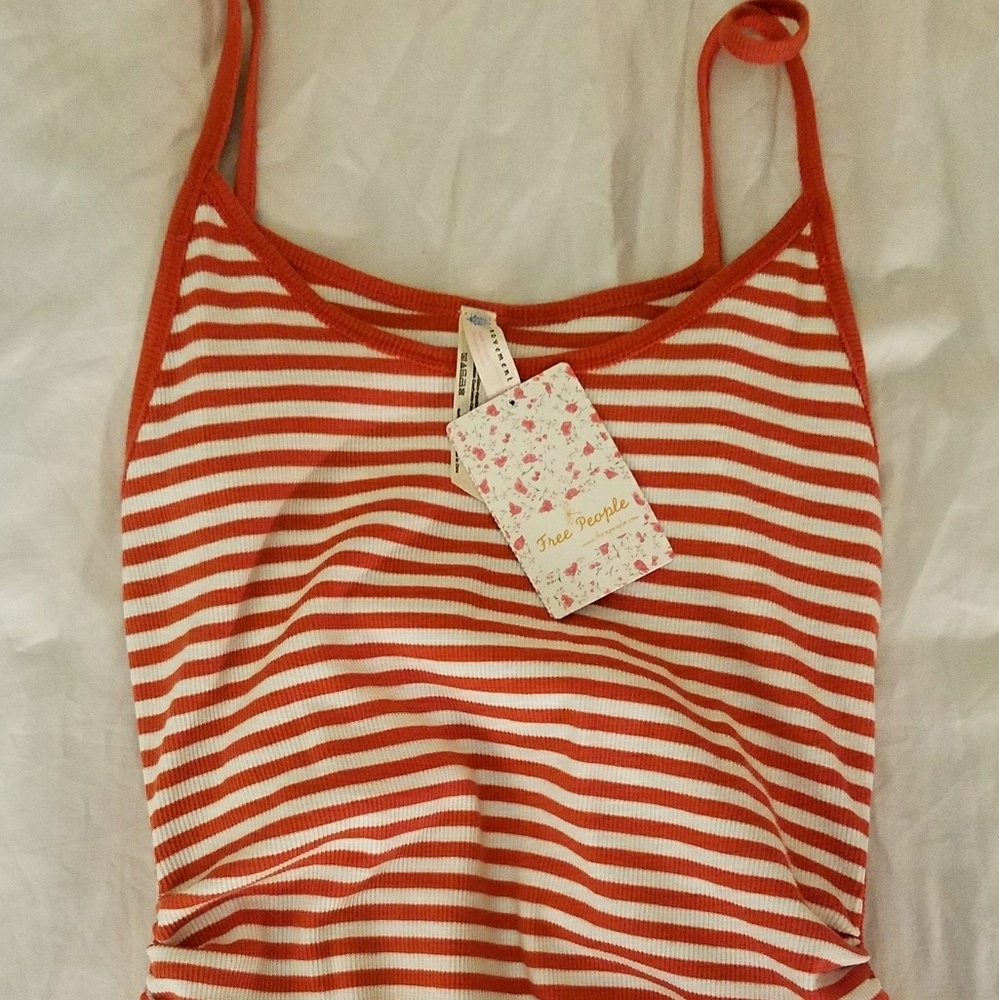 Free People Tank with Cinched Sides